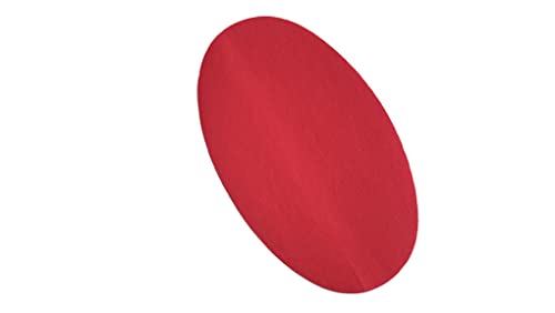 ILC MERCERIE PARADIS Renforts Coudes et Genoux thermocollant Textile Rouge - 14 cm x 9,5 cm (2 pièces) Réparation Customisation (Renfort Textile Rouge)