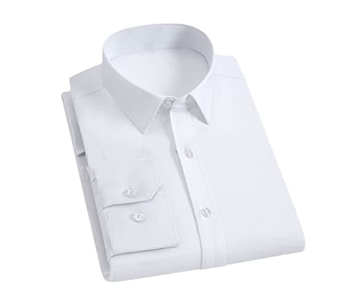 Chemise homme à manches longues extensible et infroissable pour le bureau