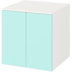 Estanteria Turquesa Ikea Ikea Armario PLATSA/SMÅSTAD, 60x57x63 cm, turquesa pálido/con 1 estante