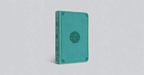 ESV Value Compact Bible (Trutone, Turquoise, Emblem Design): English Standard Version, Value Compact