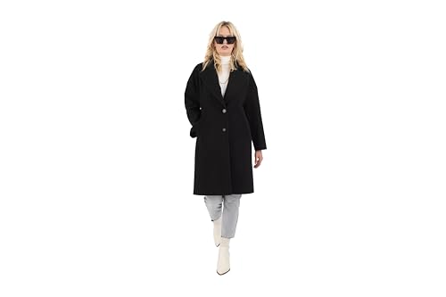 Manteau femme Nine West en fausse laine avec col cranté chic