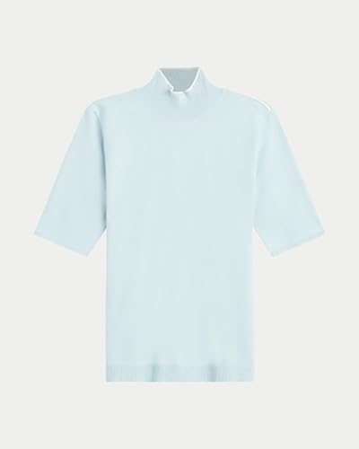 Image of Company Ellen Tracy Women's Women's Mock Neck Sweater, Carlee Elbow Sleeve Turtleneck Pullover Shirt Top