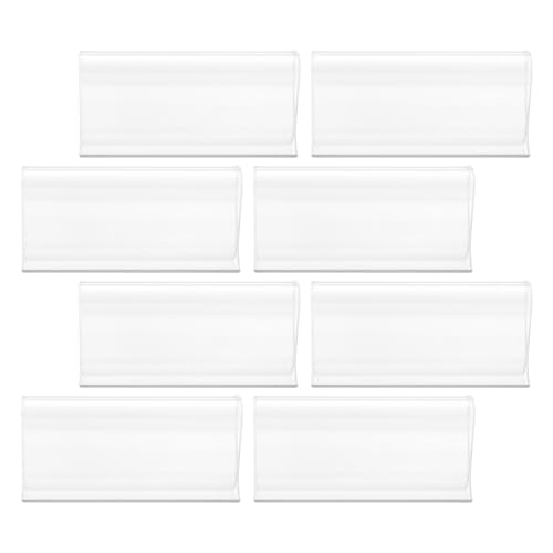 ULTECHNOVO 8 Piezas Tiradores Transparentes para Cortinas Enrollables Asas de Plástico Resistente para Persianas de Ventana Accesorios para Cortinas Rodantes Hogar y RV