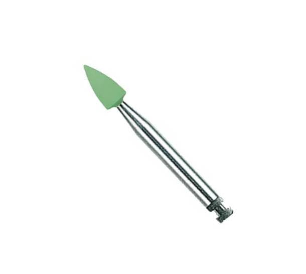 Axis Dental P333-3 NTI Ceraglaze Polishers RA 3mm Coarse Green 3/Pk