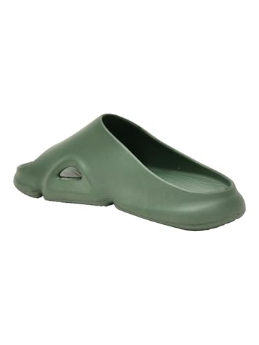 Image of Impakto Men EVA Flip Flops | Lightweight, Soft & Comfortable Slippers | Wide Toe Box, Airflow Ventilated Design, Anti-Skid & Water-Resistant, Indoor & Outdoor Chappal | Everyday Essentials