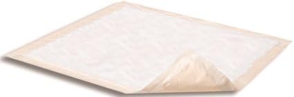 Disposable Heavy Absorbency Underpad Polymer/Cellulose Fiber Peach 30X36 Inch PK/10