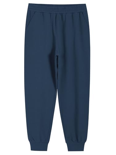 Latuza Women's Petite Joggers Petite Length Lounge Pants M Steel Blue 1 Pack