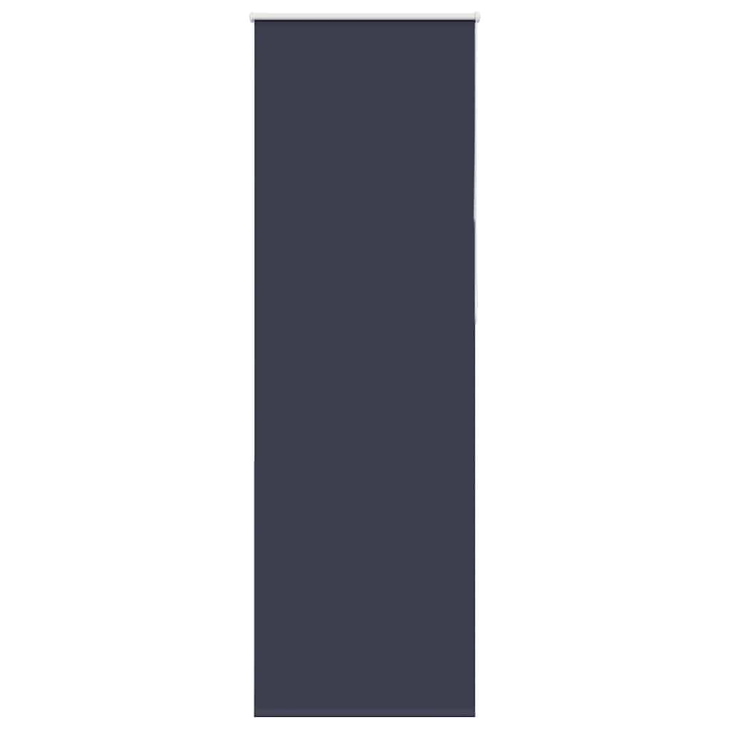 Store enrouleur bleu marine occultant store thermique opaque haut de gamme 65 x 230 cm