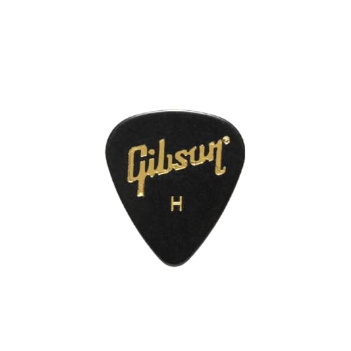 Gibson Standard Pick Pack 72 pcs Black Heavy Guitar Picks Puas Guitarra