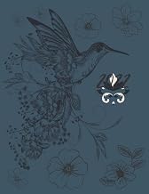 The Reading Order for Digital Book Monthly Calendar: Blue Humming Bird 2022 Weekly & Monthly Planning Calendar Detailed R