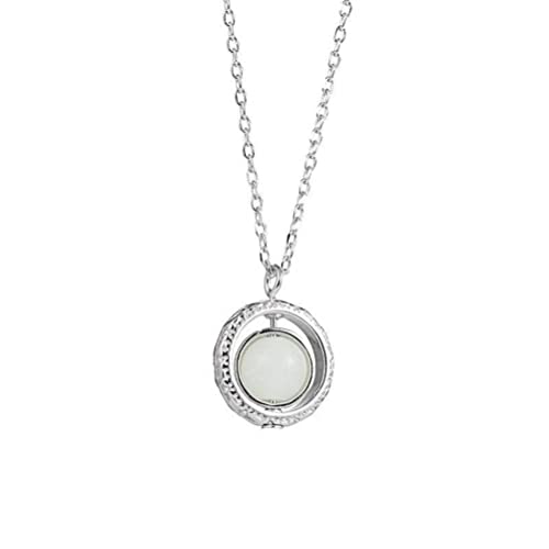 Accessoires de chaîne de clavicule anti-stress en perles de verre et S925