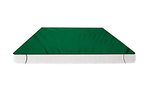 Image of The Furnishing Tree Mattress Protector /Waterproof Bedsheet Size WxL 48x72 inches 4x6 Feet Single Bed Polyester Green