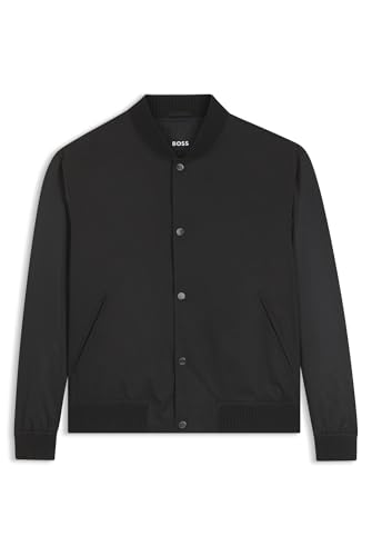 Blouson hydrofuge BOSS Hommes H-Covor vêtement de luxe manches jacquard