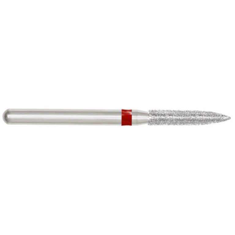 SS White 91338-5 Revelation FG 862-014F Flame Fine Grit Diamond Burs 5/Pk