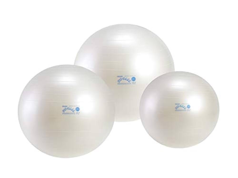 Amazon | GYMNIC(ギムニク) フィットボール 55 BRQ パール 【W