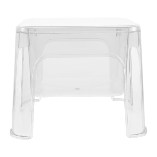 Boîte de rangement multifonctionnelle et tabouret portable antidérapant - 2
