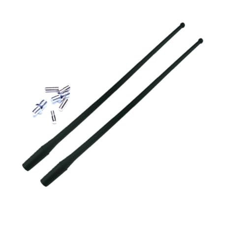Antena de goma flexible AM/FM para rutas en carretera con motos Harley Davidson de 1989 a 2017