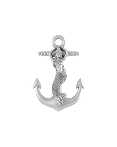 Pendentif ancre de bateau argent 925 Mtrolls pour look marin été