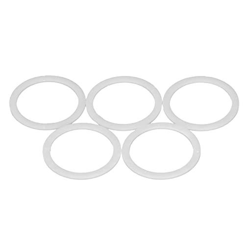 5 Stück Abzeichen Maschine Dichtung Abzeichen Maschine Form Dichtung passende Ersatz Abstandshalter Hilfswerkzeug (58 mm)