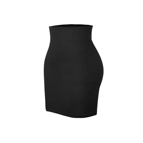 INSTR Fajas de Medio resbalón para Mujeres, Debajo de los Vestidos, Bragas incorporadas, Cintura Alta, Control de Barriga, Faldas, Levantador de glúteos