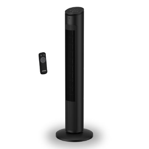 Ventilador de Torre Arno Eole Ultra NEO2, Silencioso, Alcance de 6m, Painel Touch, Controle Remoto, 3 Velocidades, Modos Automáticos, Timer 7h, Oscilação 60º, 220V
