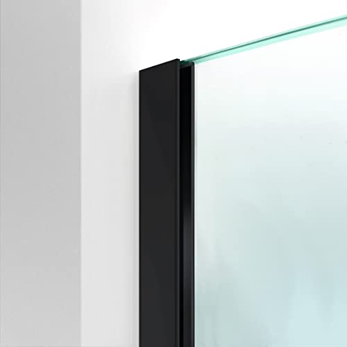 Mampara de ducha de vidrio transparente 80 cm Aqua Roy con tratamiento antical de 8 mm 5