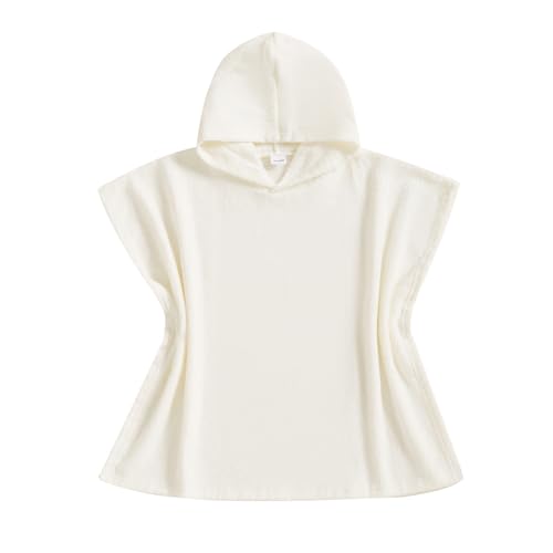 woshilaocai Toddler Swim Coverup Boy Girl Hooded Poncho Kid Baby Swimsuit Cover Up for Beach, Pool, Surf