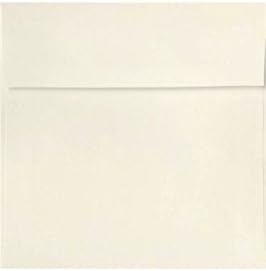 LUXPaper Square Invitation Envelopes | Peel & Press | 7" x 7" | Natural | 70lb. Text | 250 Qty