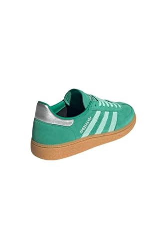 Image of adidas Handball Spezial Women's Shoes, Semi Court Green /Clear Mint /Gum, Size 8