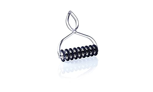 Marcato Pastabike, Einstellbarer Teigschneider mit neun austauschbaren Rädchen, 14.5 x 16 x 4 cm, Klar Cover