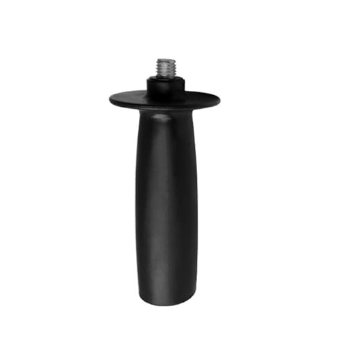 Angle Grinder Side Handle, Auxiliary Angle Grinder Handle Black Grinding Machine Part for Hand Dril, Power Tool, Grinder (M10 Thread)