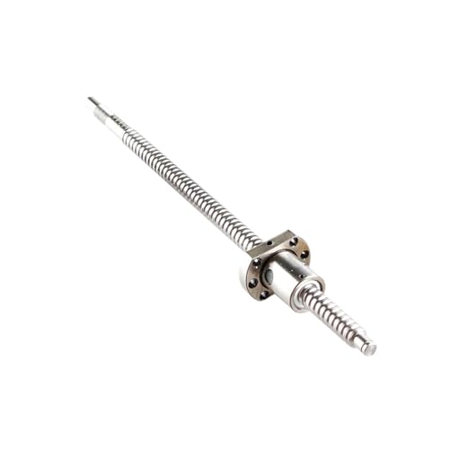 Metal Ball Screw nut SFU1204 End Machine Ball Screw Length 250mm-800mm with Single Flange BallNut for CNC Parts(800mm)