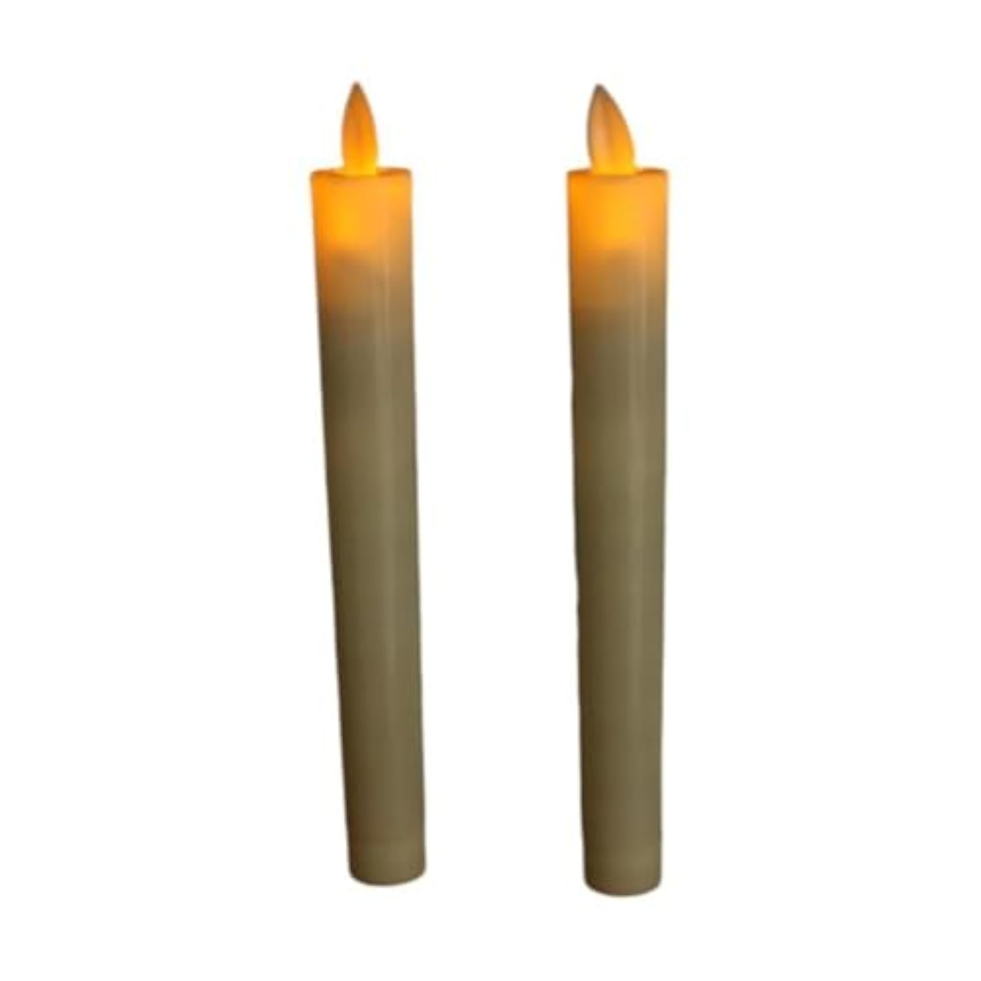 Flameless LED Taper Candle, Dripless & Flickering Light, Home Decor