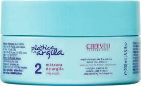 Máscara Capilar Plástica de Argila, da Cadiveu 