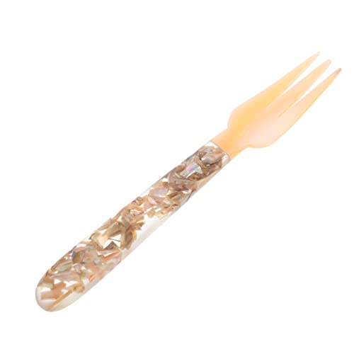 COLLBATH Beautiful Conch Forks Set of 4 Shell Forks for Cake Dining Kitchen Supplies