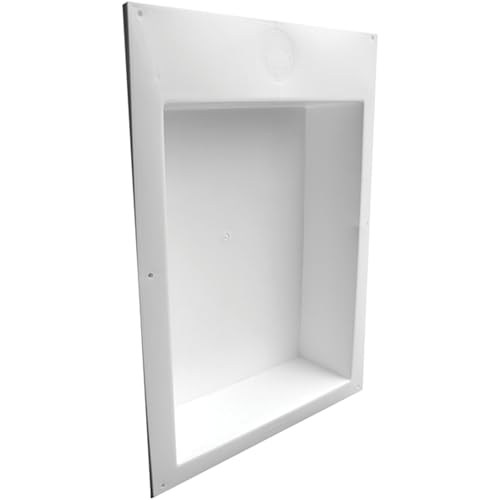 Saf-T-Duct Dryer Outlet Box white