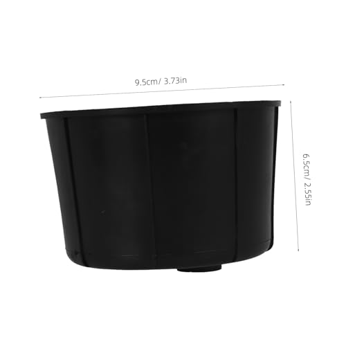 Par de insertos para portavasos de consola, negro miniatura 6