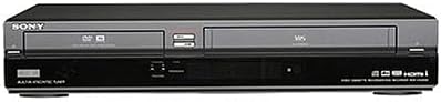 Sony RDR-VX560 1080p Tunerless DVD Recorder/VHS Combo Player (2009 Model) (Renewed)