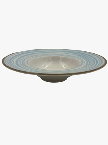 Miniatura 2 de Metro Professional Plato Para Pasta Madleen, Cerámica De Gres, Ø 28 Cm, Azul, 6 Unidades