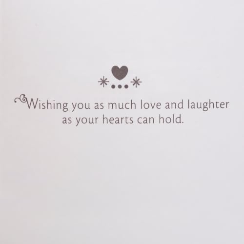 Hallmark Signature Wedding Card (Live Laugh Love) - image 3