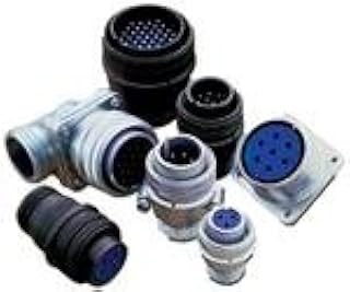 Circular MIL Spec Connector 14P Sz 20 Pin Cable Recpt Solder Blk Zn