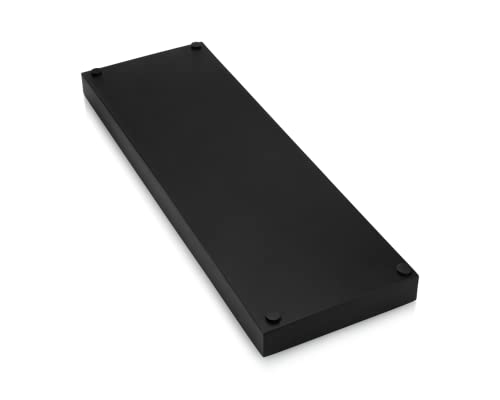 Essentra Home Matte Black Luxury Bathroom Vanity Tray, Rectangular Cosmetic Tray #TOP1