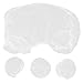 POPETPOP 50pcs Disposable Hood Caps Non Woven Hair Nets for Food Service Catering and Industrial Use Space Hat Design for Cleanliness and Protection Against Debris