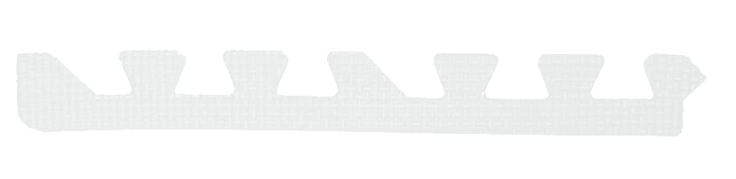 34 Piece Straight Edge Suitable for Grendle Mats (White)