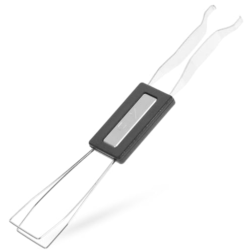 HOMOBABE Extracteur De Clé Clavier Mécanique 2-en-1 Métal Solide Usage Multiple Outil Bricolage pour Gamers Et Technophiles Surface Argentée
