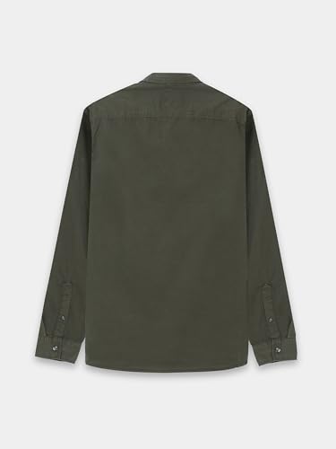 Image of StitchX Men's Full Sleeve Core Essentials Twill Over-Dyed Shirt XS-2XL