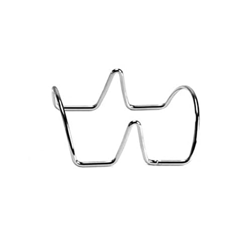 VINTORKY Stainless Steel Rack Taco Stand Holder Wire Taco Holder Restaurant Style Mexican Food Rack Taco Rack Taco Stand Rack Taco Wire Prensa Para Tortillas Taco Platters Tortilla Holder