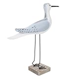 Qualité des couleurs : cette figurine d'oiseau de plage est fabriquée en bois, ce qui garantit des couleurs riches et éclatantes. elle est idéale pour décorer un intérieur sur le thème des oiseaux côtiers, embellir un salon ou décorer une table