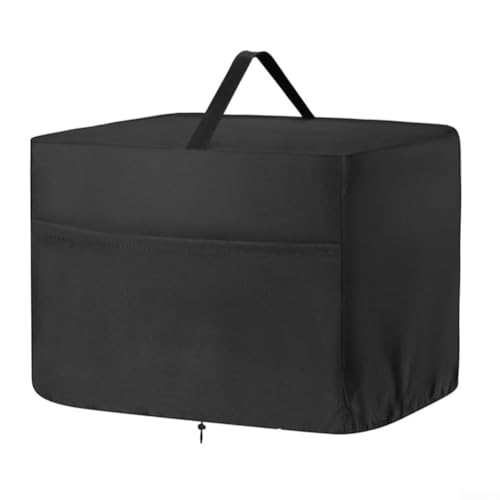 Cubierta impermeable para rebanadora de carne, 15 x 11 x 11 pulgadas, cubierta antipolvo de tela Oxford 210D resistente con bolsillos laterales y asas, compatible con protector de electrodomésticos de