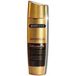 Morfose - Aceite de argán de lujo para cabello rizado y encrespado, restaura el brillo, evita las puntas abiertas, aceite para el cabello seco y